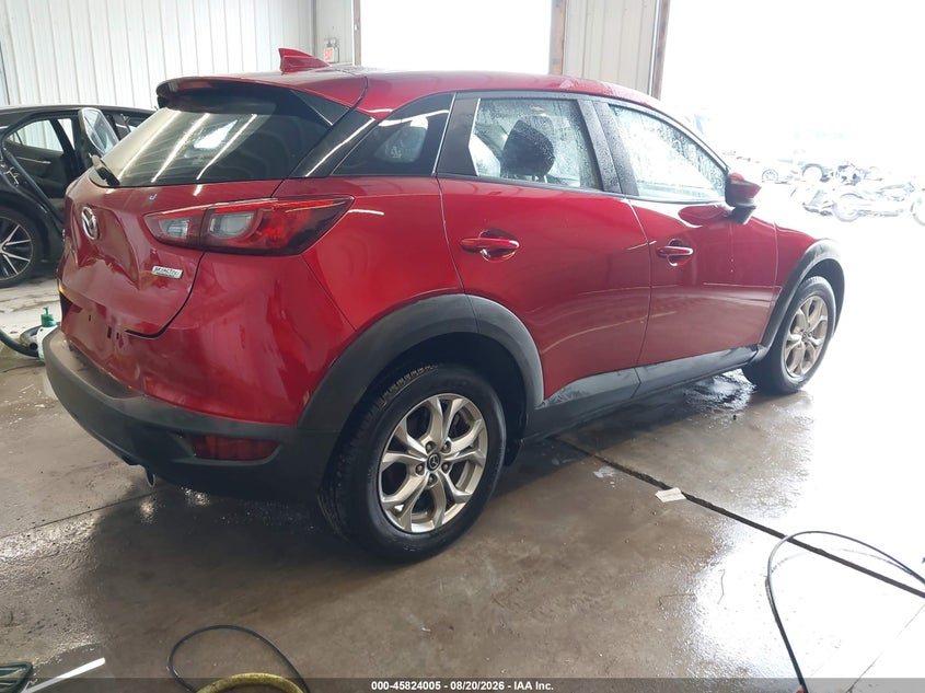 Vin: jm1dkfb76k0428196, lot: 46322886, mazda cx-3 sport 20194