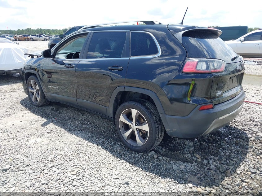 Vin: 1c4pjldb4kd185142, lot: 46322891, jeep cherokee limited fwd 20193