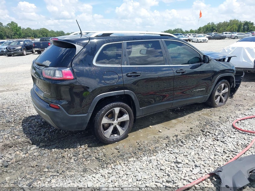 Vin: 1c4pjldb4kd185142, lot: 46322891, jeep cherokee limited fwd 20194
