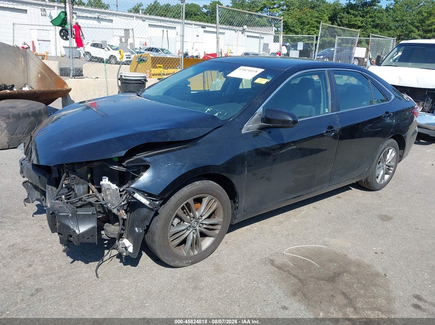 Vin: 4t1bf1fk1hu383064, lot: 46322899, toyota camry se 20172