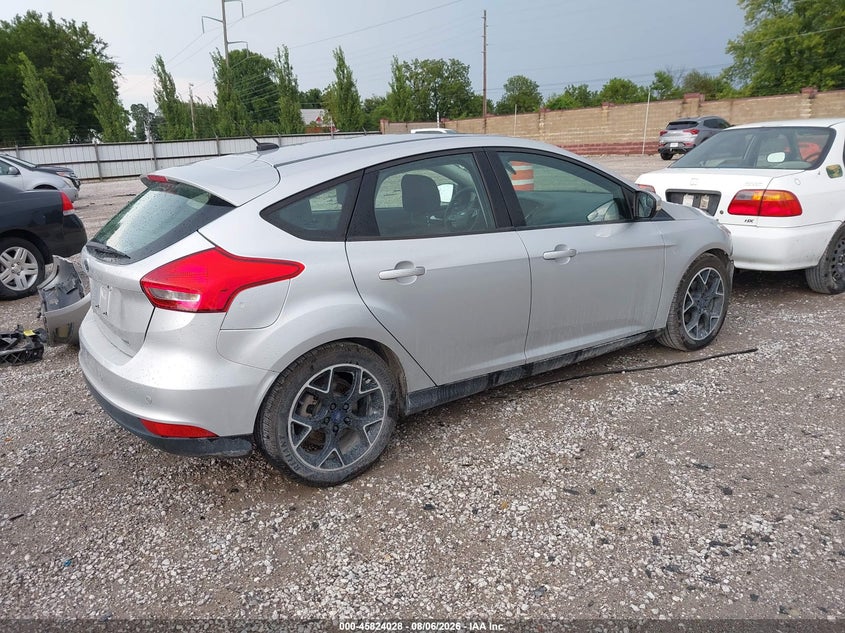Vin: 1fadp3m29hl257023, lot: 46322909, ford focus sel 20174