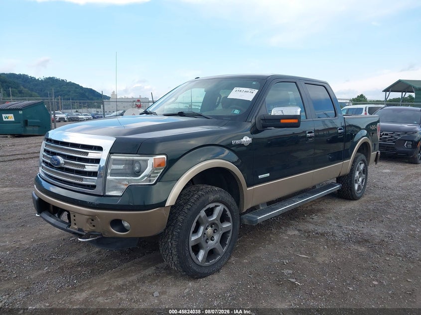 Vin: 1ftfw1et1dkg21145, lot: 46322919, ford f-150 king ranch 20132
