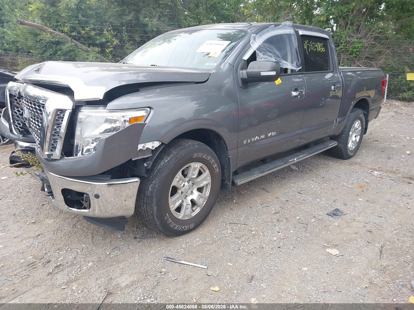 Vin: 1n6aa1e54jn533188, lot: 46322947, nissan titan sv 20182