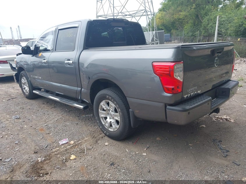 Vin: 1n6aa1e54jn533188, lot: 46322947, nissan titan sv 20183