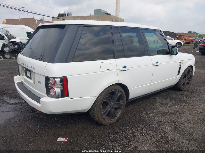 Vin: salmf1d40ca379060, lot: 46322957, land rover range rover hse 20124