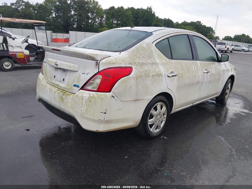 Vin: 3n1cn7ap7gl819509, lot: 46322969, nissan versa 1.6 s/1.6 s+/1.6 sl/1.6 sv 20164