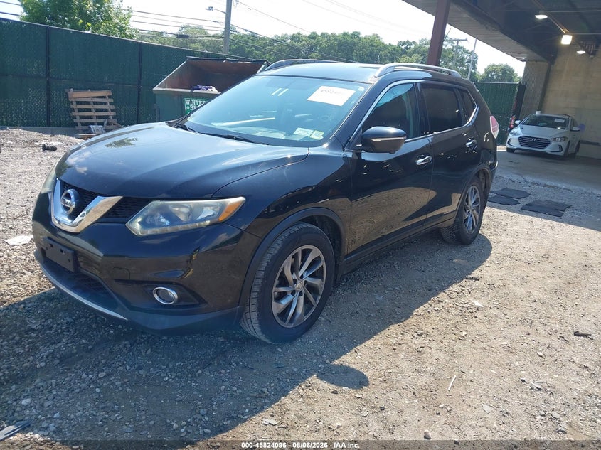 2014 NISSAN ROGUE auction photo 2
