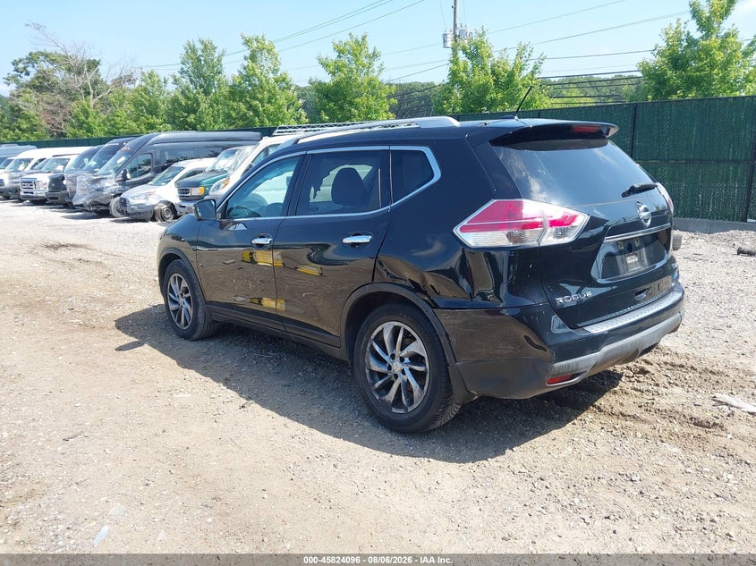 2014 NISSAN ROGUE auction photo 3