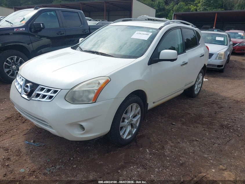 Vin: jn8as5mv1cw356660, lot: 46322989, nissan rogue sv w/sl pkg 20122