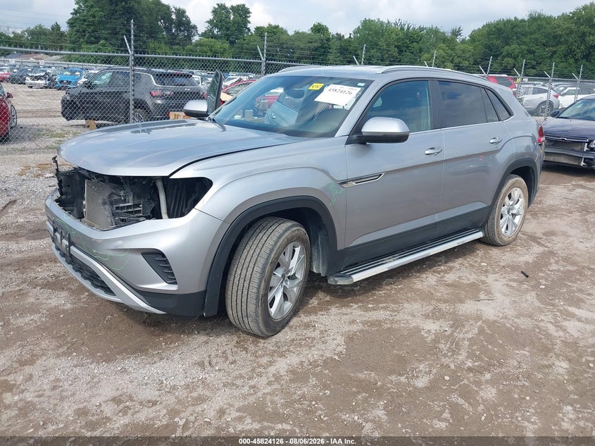 Vin: 1v2gc2ca7mc239960, lot: 46323007, volkswagen atlas cross sport 2.0t s 20212