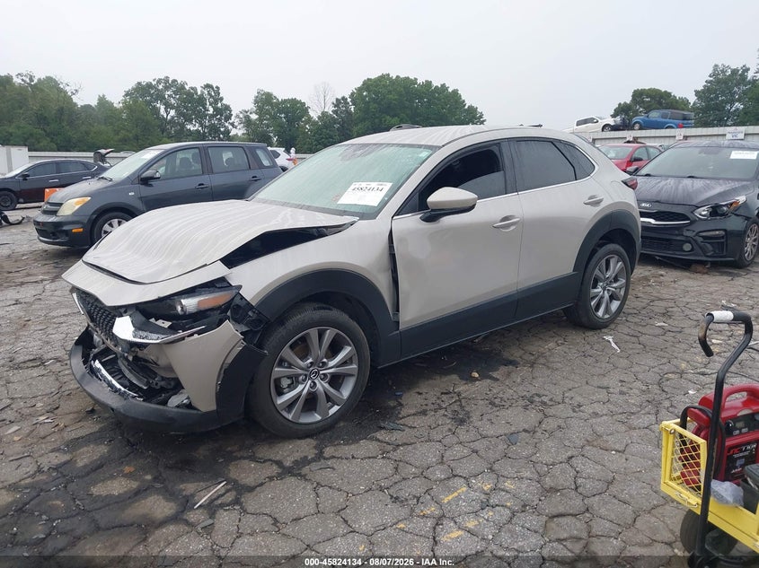 Vin: 3mvdmbbl8nm458283, lot: 46323015, mazda cx-30 select 20222