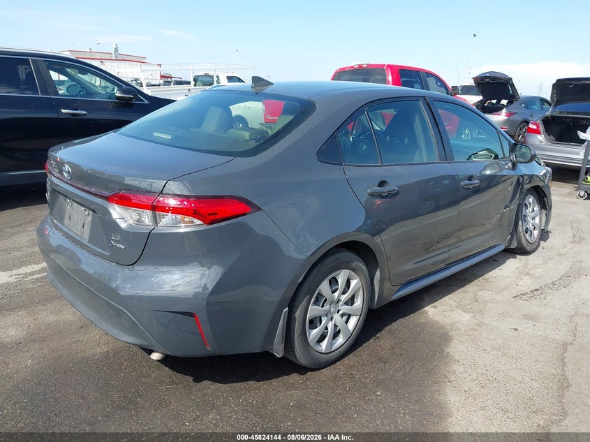 Vin: jtdbcmfe4s3071312, lot: 46323025, toyota corolla hybrid le 20254