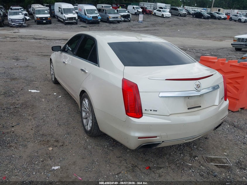 Vin: 1g6ap5sx1e0176489, lot: 46323030, cadillac cts standard 20143