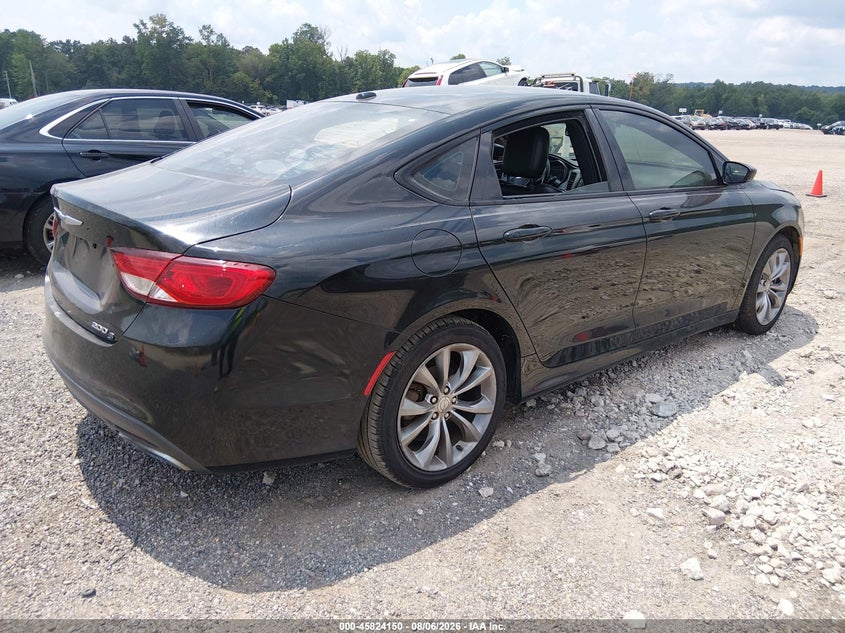 Vin: 1c3cccbb3fn557456, lot: 46323031, chrysler 200 s 20154