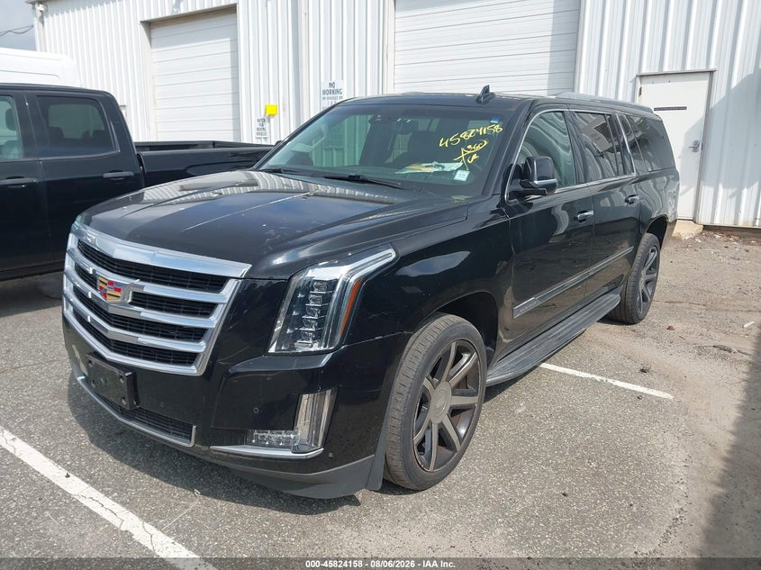 Vin: 1gys4hkj2gr334225, lot: 46323039, cadillac escalade esv luxury collection 20162