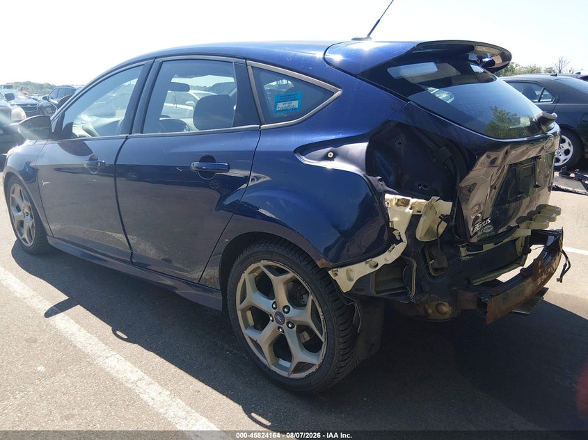 Vin: 1fadp3l92gl228055, lot: 46323044, ford focus st 20163