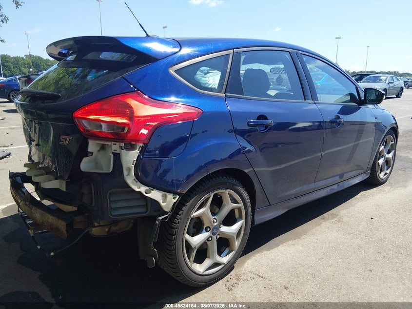Vin: 1fadp3l92gl228055, lot: 46323044, ford focus st 20164