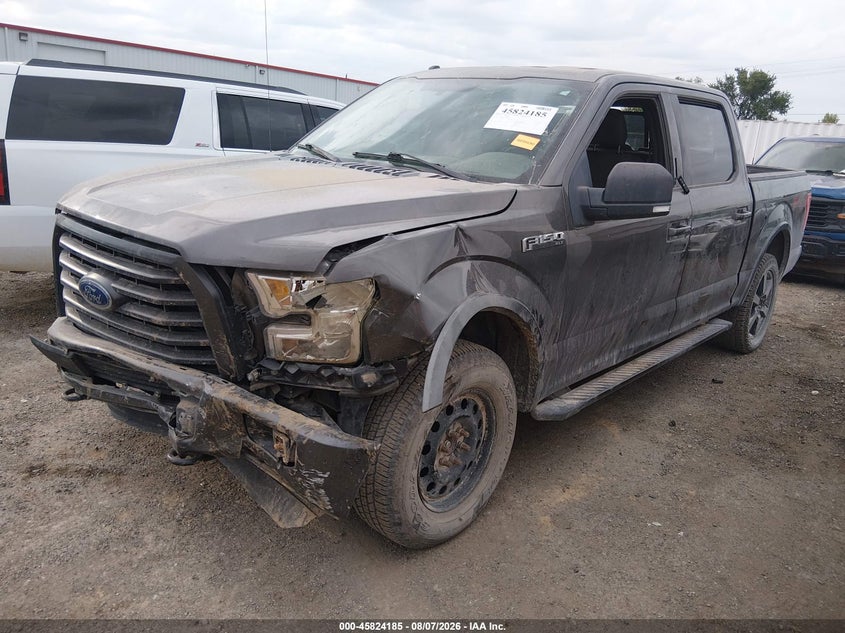 Vin: 1ftew1ef2gkd29854, lot: 46323066, ford f-150 xlt 20162