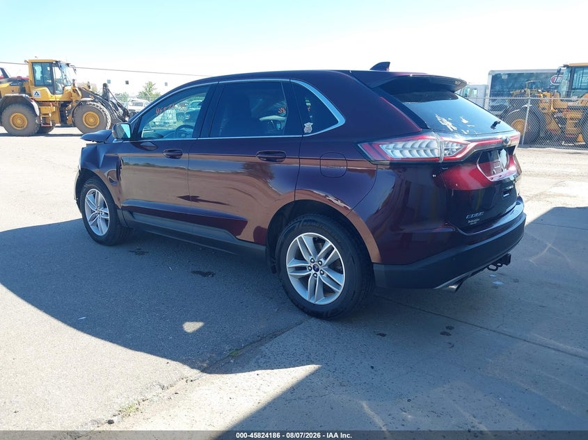 Vin: 2fmpk4j98jbc51793, lot: 46323067, ford edge sel 20183