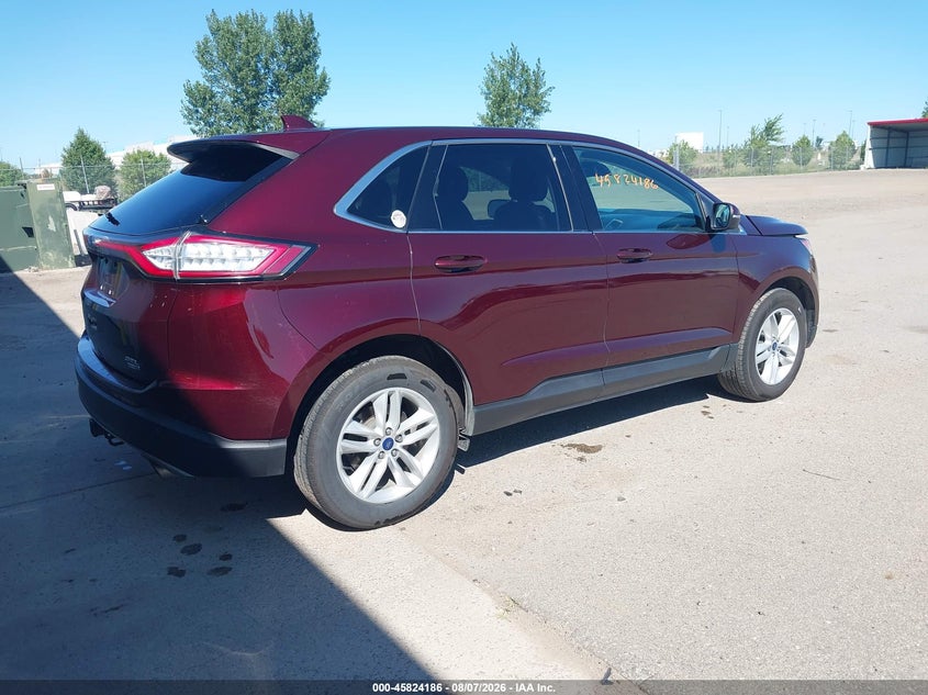 Vin: 2fmpk4j98jbc51793, lot: 46323067, ford edge sel 20184