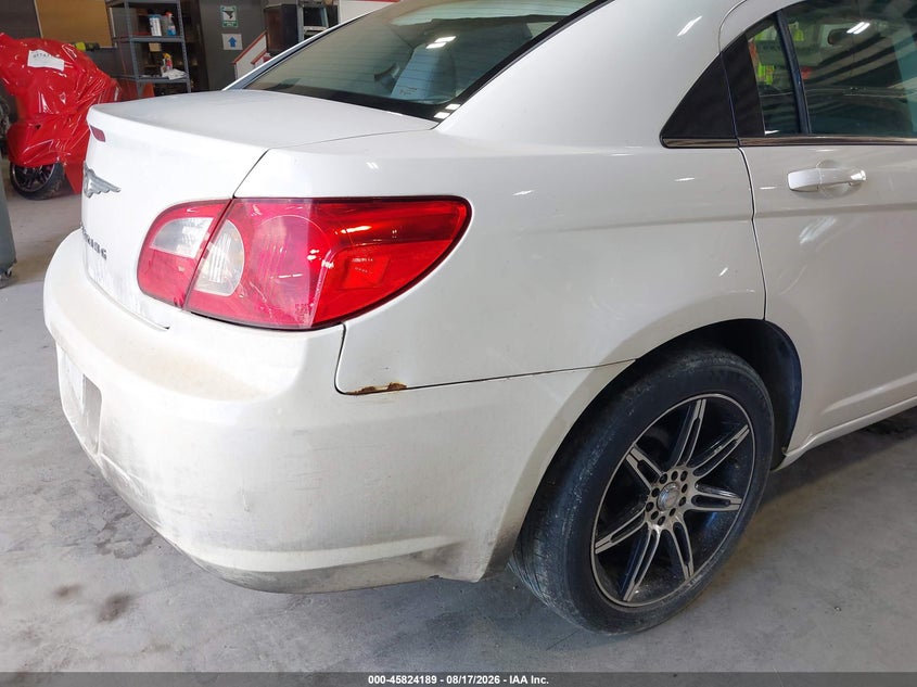2008 CHRYSLER SEBRING SEDAN 2.7L V-6 DOHC, 189HP