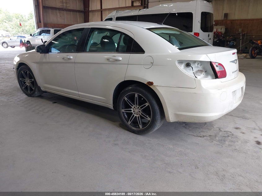 2008 CHRYSLER SEBRING SEDAN 2.7L V-6 DOHC, 189HP
