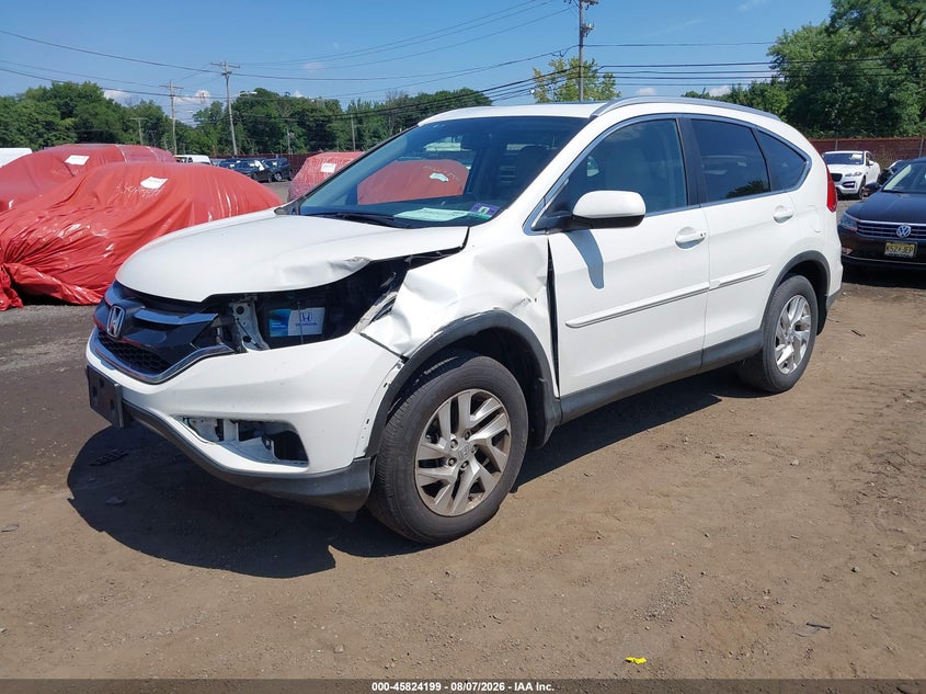 Vin: 5j6rm4h78fl054250, lot: 46323080, honda cr-v ex-l 20152