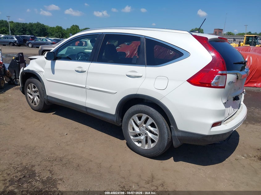Vin: 5j6rm4h78fl054250, lot: 46323080, honda cr-v ex-l 20153