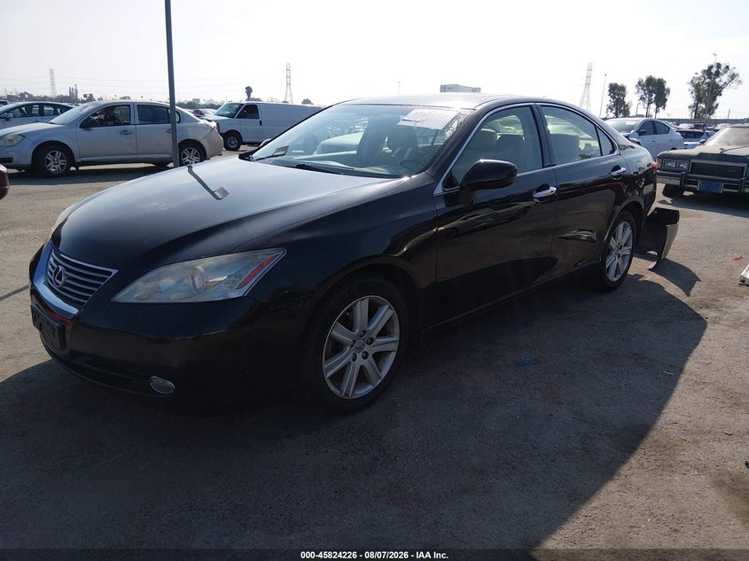 2009 Lexus ES, Rear, IAAI, VIN JTHBJ46G692292948 — photo 2