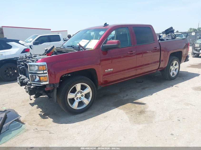 Vin: 3gcpcrec8fg286603, lot: 46323111, chevrolet silverado 1500 lt 20152