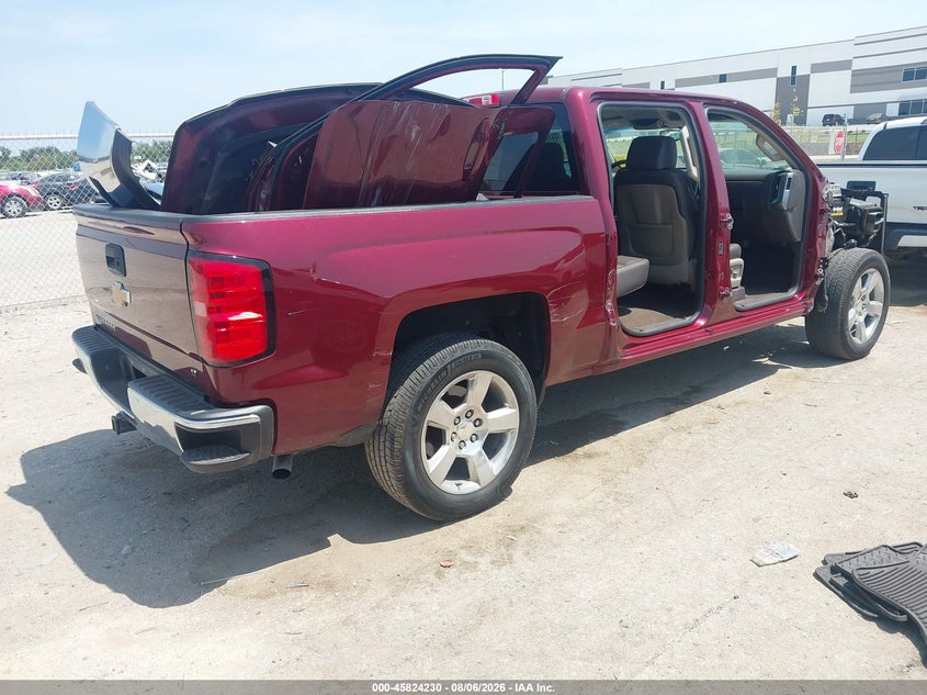 Vin: 3gcpcrec8fg286603, lot: 46323111, chevrolet silverado 1500 lt 20154