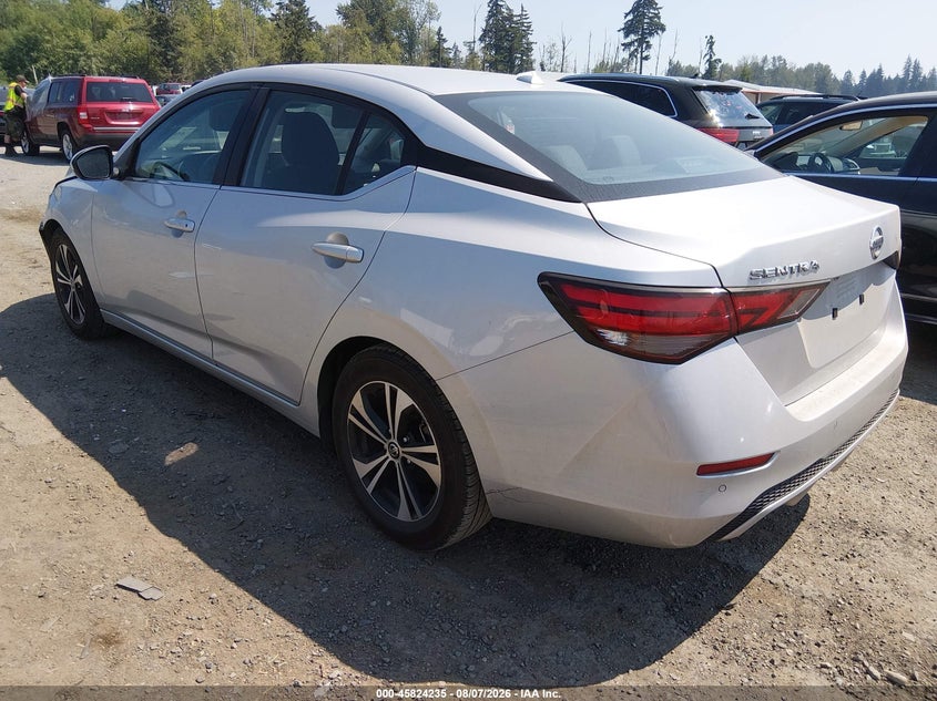 Vin: 3n1ab8cv8py314129, lot: 46323116, nissan sentra sv xtronic cvt 20233