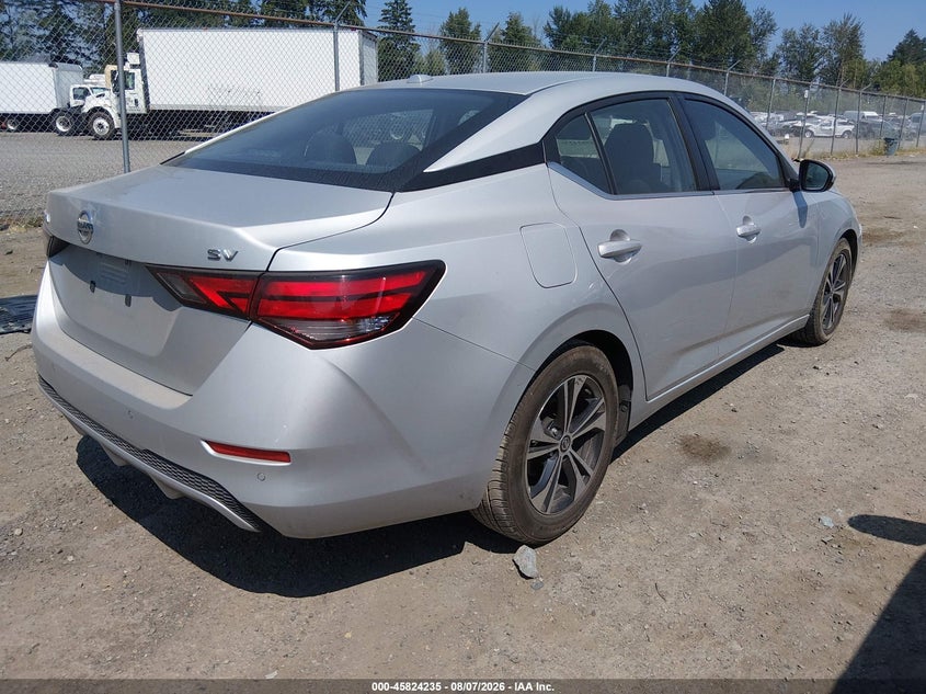 Vin: 3n1ab8cv8py314129, lot: 46323116, nissan sentra sv xtronic cvt 20234