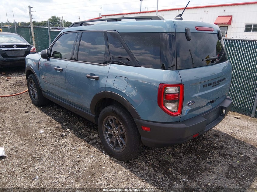 Vin: 3fmcr9b64mra68425, lot: 46323169, ford bronco sport big bend 20213
