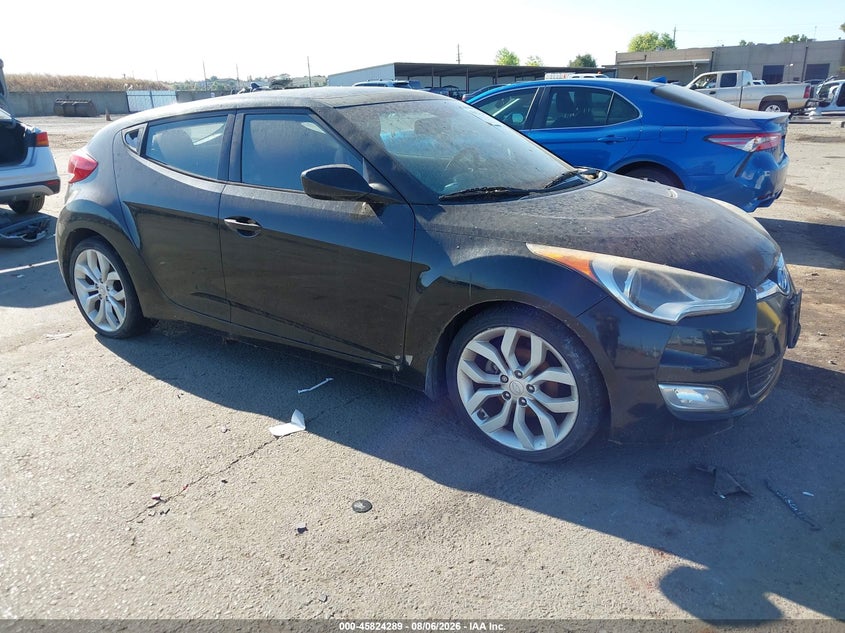 Vin: kmhtc6ad2cu036113, lot: 46323170, hyundai veloster base w/red/black 2012 img_1