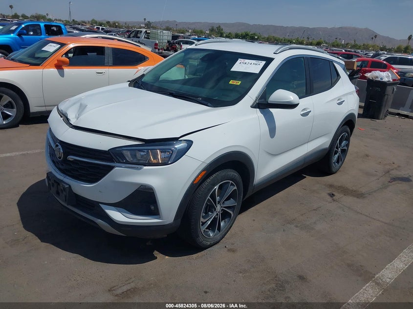 Vin: kl4mmdsl3mb160060, lot: 46323186, buick encore gx fwd select 20212