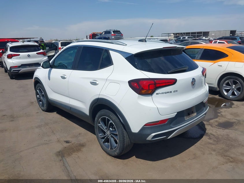 Vin: kl4mmdsl3mb160060, lot: 46323186, buick encore gx fwd select 20213