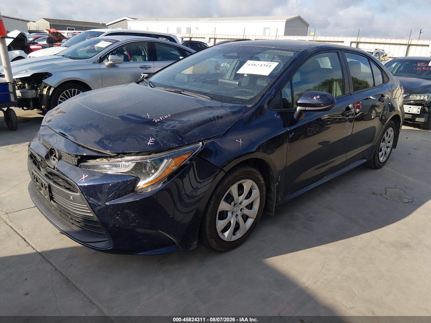 Vin: 5yfb4mde3sp256281, lot: 46323192, toyota corolla le 20252
