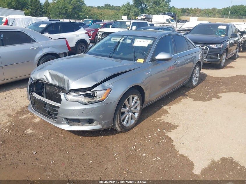 Vin: waufgafc8en026172, lot: 46323196, audi a6 3.0t premium plus 20142