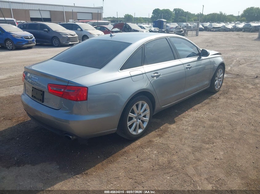Vin: waufgafc8en026172, lot: 46323196, audi a6 3.0t premium plus 20144