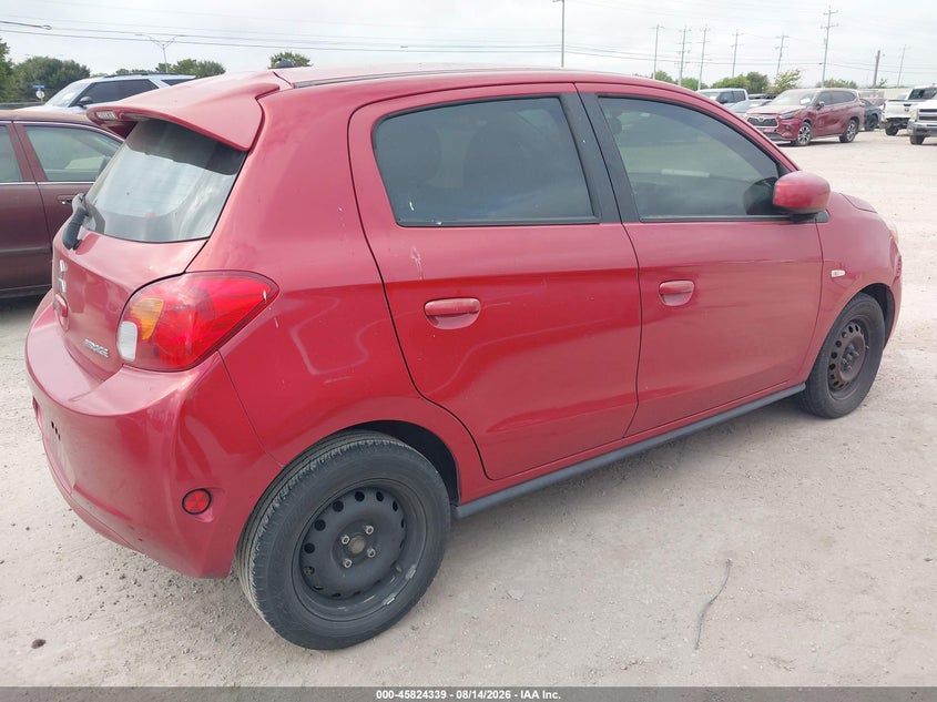 Vin: ml32a3hjxfh041379, lot: 46323220, mitsubishi mirage de 20154