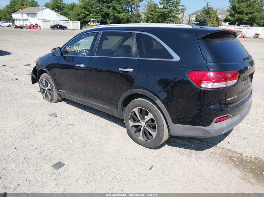 Vin: 5xyphda58gg182236, lot: 46323223, kia sorento 3.3l ex 20163