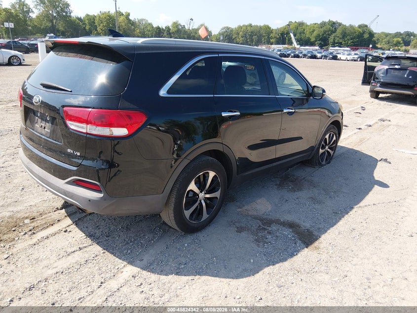 Vin: 5xyphda58gg182236, lot: 46323223, kia sorento 3.3l ex 20164