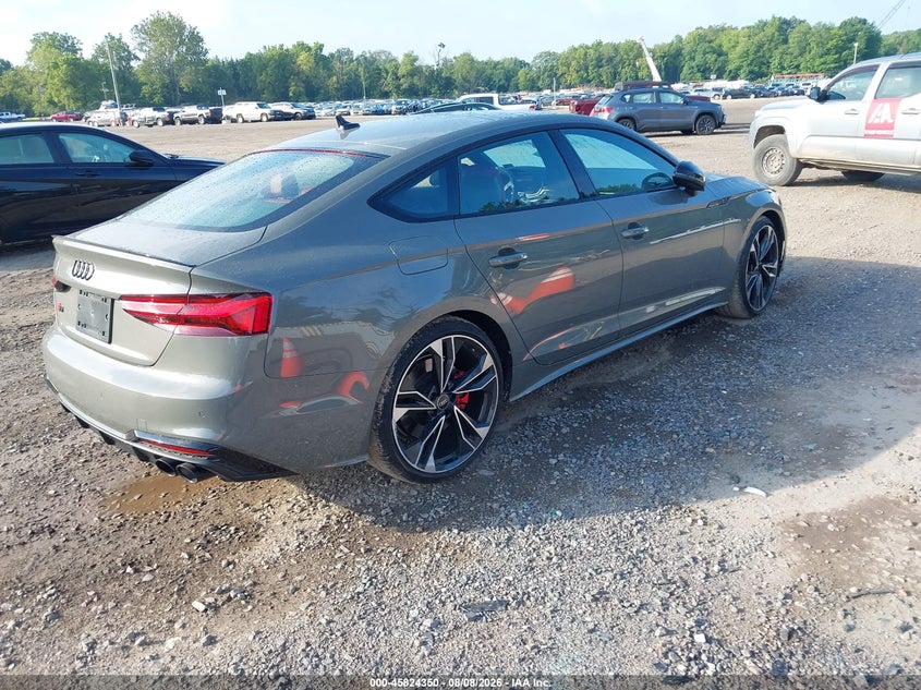 Vin: wauc4cf58sa017015, lot: 46323231, audi s5 sportback premium tfsi quattro tiptronic 20254
