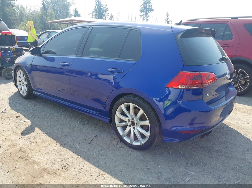 2016 VOLKSWAGEN GOLF R auction photo 3