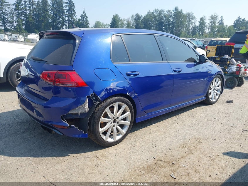 2016 VOLKSWAGEN GOLF R auction photo 4