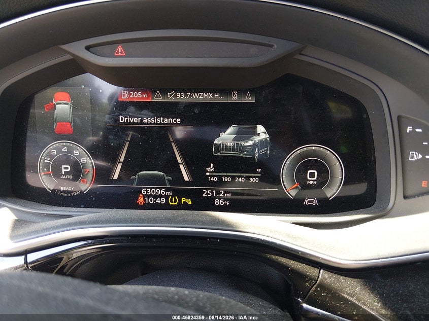 AUDI Q7 2021 VIN WA1LJAF73MD039856