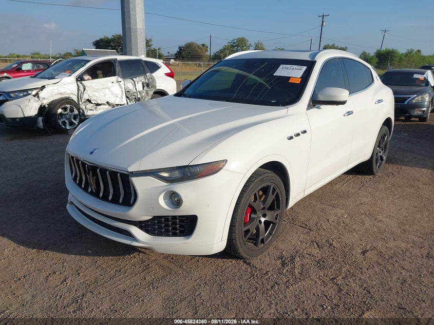 Vin: zn661yua6kx308243, lot: 46323241, maserati levante s 20192