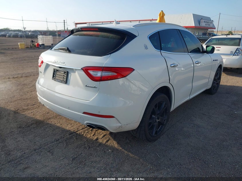 Vin: zn661yua6kx308243, lot: 46323241, maserati levante s 20194