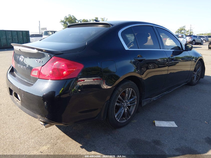 Vin: jn1cv6ar7dm758692, lot: 46323261, infiniti g37x 20134